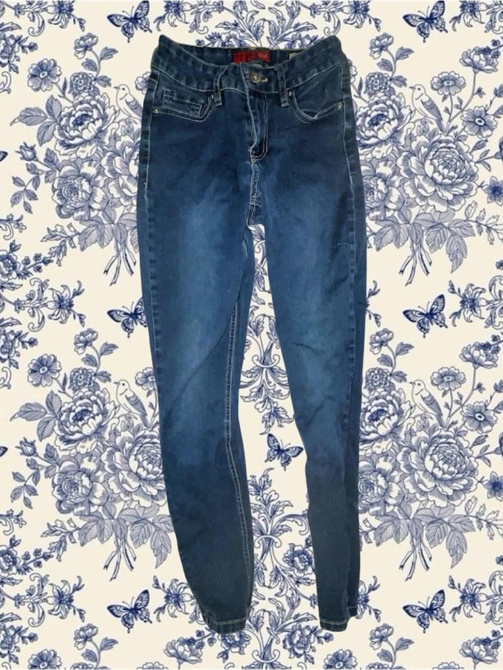 Guess Women's Dark Blue Skinny Stretch Jeans